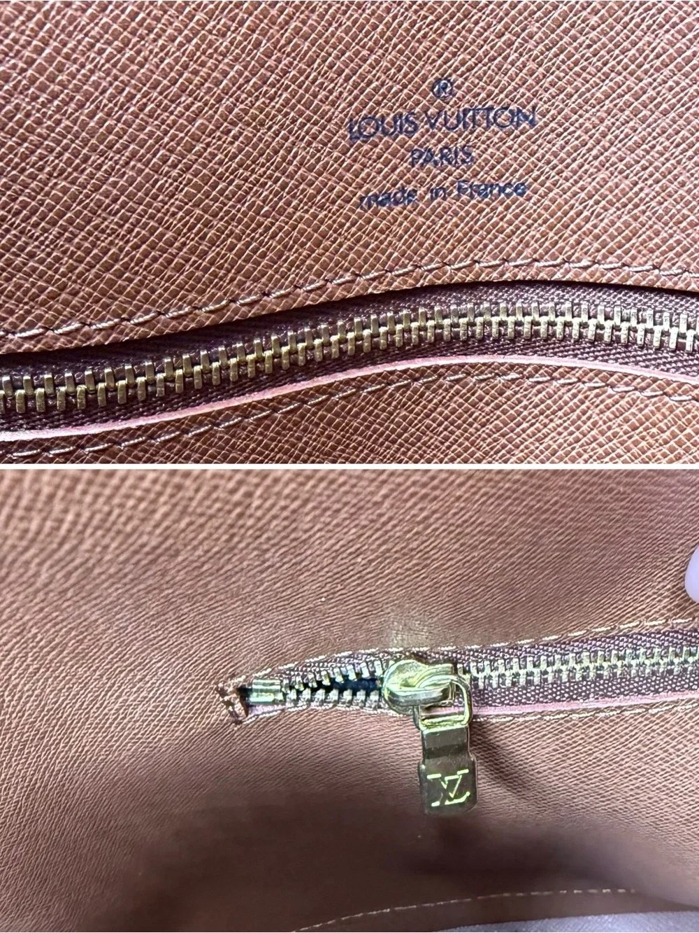 Authentic Louis Vuitton Babylone tote bag M51102 brown monogram LV canvas